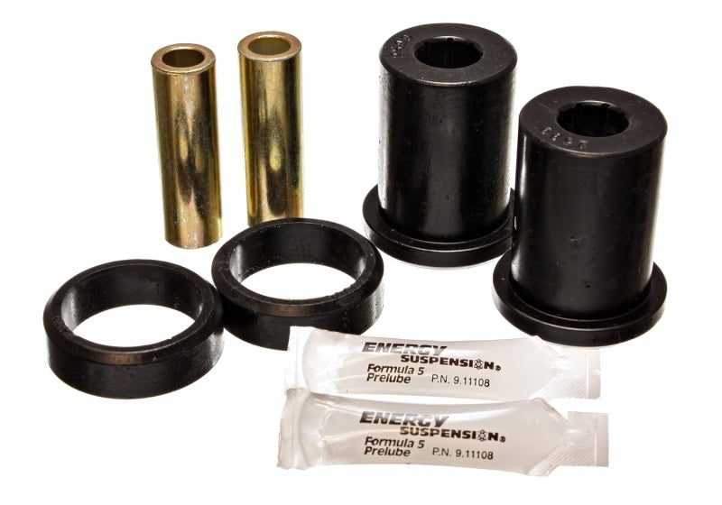 ES Cntrl Arm Bushings - Black - Energy Suspension 04-06 Pontiac GTO Black Front End Control Arm Bushing Set