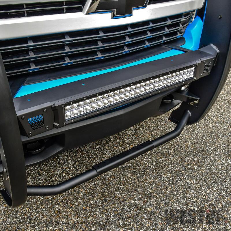 WES Sportsman Grille Guards - Westin 19-21 Chevy 1500 Sportsman X Grille Guard - Textured Black (Excl. 2019 Silverado LD)