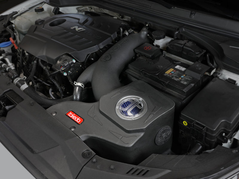 AFE Takeda Momentum Intake - aFe Takeda Momentum GT Pro 5R Cold Air Intake System 19-20 Hyundai Veloster N 2.0L (t)
