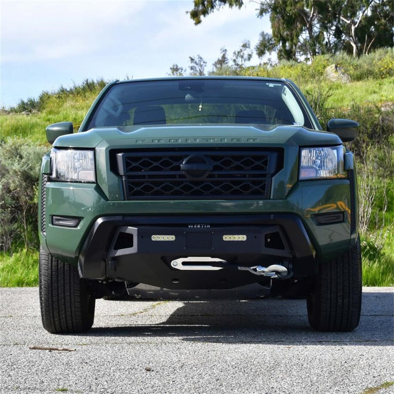 WES HDX Front Bumpers - Westin 2022 Nissan Frontier Pro-Series Front Bumper - Textured Black