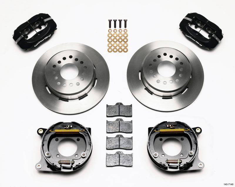 WIL Dynalite Brake Kit - Wilwood Forged Dynalite P/S Park Brake Kit 93-97 Camaro/Firebird