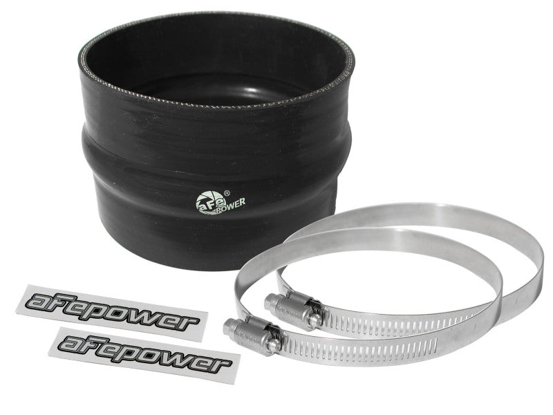 AFE Elbow Reducing Couplers - aFe MagnumFORCE Coupling Kit 4.5in ID x 3in L Hump (Silicone)