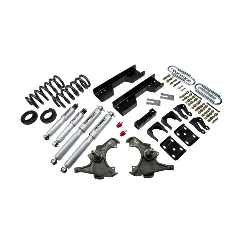 BT Lower Kit w SP Shocks - Belltech LOWERING KIT WITH SP SHOCKS