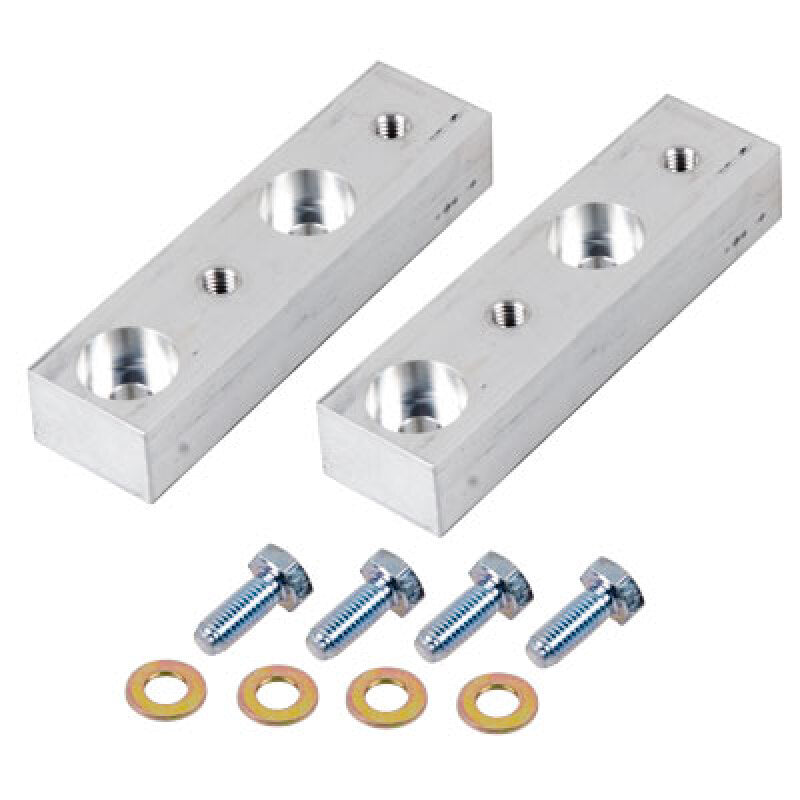 SYN Shock Mounts - Synergy 07-18 Jeep Wrangler JK/JKU Rear Upper Shock Mount/Sway Bar Relocation Bracket