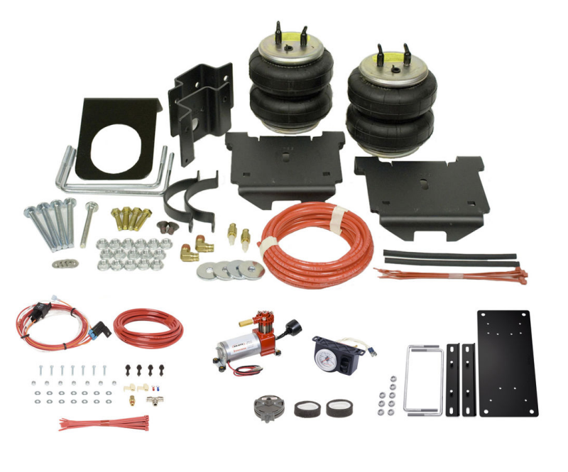 FIR Ride-Rite All-In-One Kits - Firestone 01-10 GM C2500HD/C3500HD Analog Ride-Rite All-In-One Kit (W217602869)