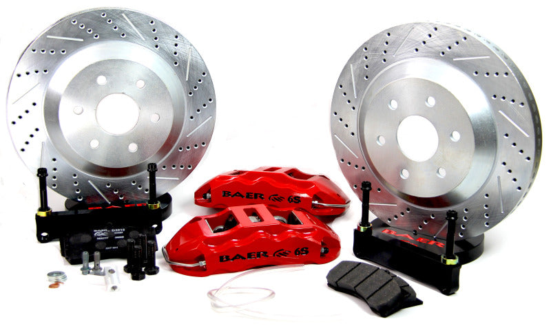 BAE Extreme Brake Kits - Baer Brakes 10-26 Ford F-150 2/4WD Trucks 15in Extreme Front SDZ Brake Kit - Red