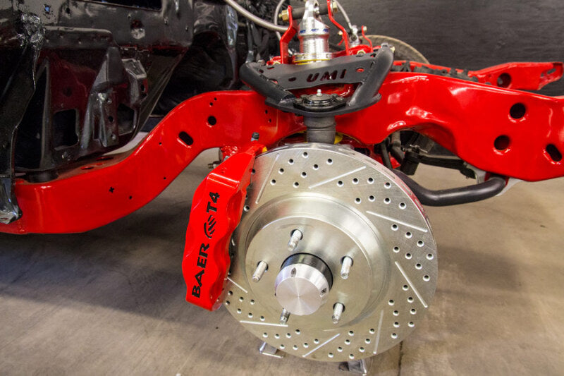 UMI Shock Mounts - UMI Performance 64-72 GM A-Body Front Coil Over Conversion Brackets Weld In