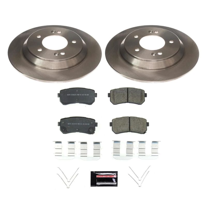 PSB Autospecialty Kit - Power Stop 18-20 Hyundai Kona Rear Autospecialty Brake Kit
