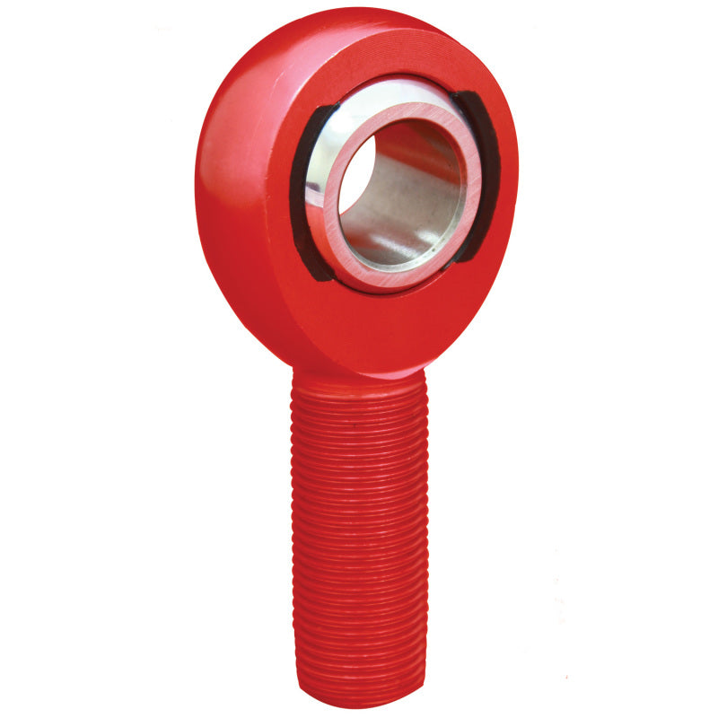QAP Rod End - A Series - QA1 A Series Endura Rod End - Male/Right Hand - .375in Bore x 1/2-20 - Red Aluminum