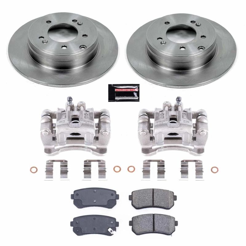 PSB Autospecialty Kit w/Cals - Power Stop 2015 Hyundai Tucson Rear Autospecialty Brake Kit w/Calipers