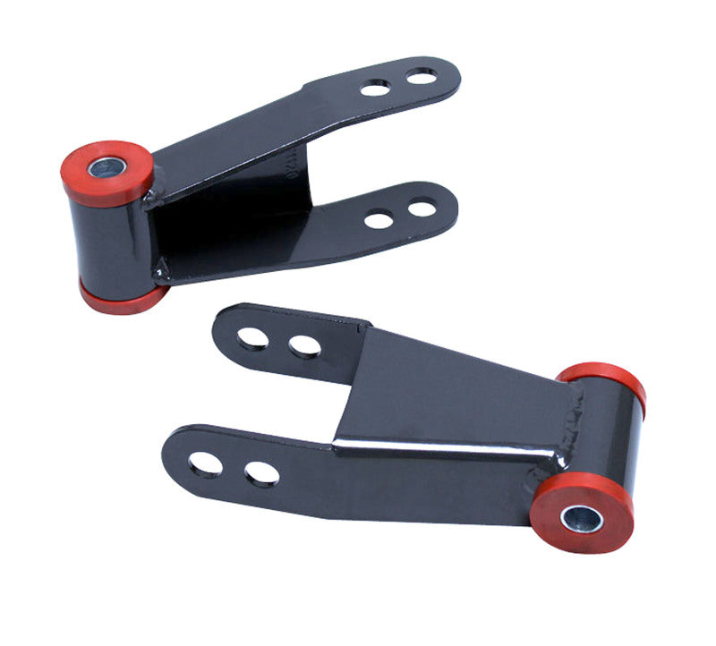 MXT Lowering Shackles - MaxTrac 97-03 Ford F-150 2WD/4WD 2in Rear Lowering Shackles