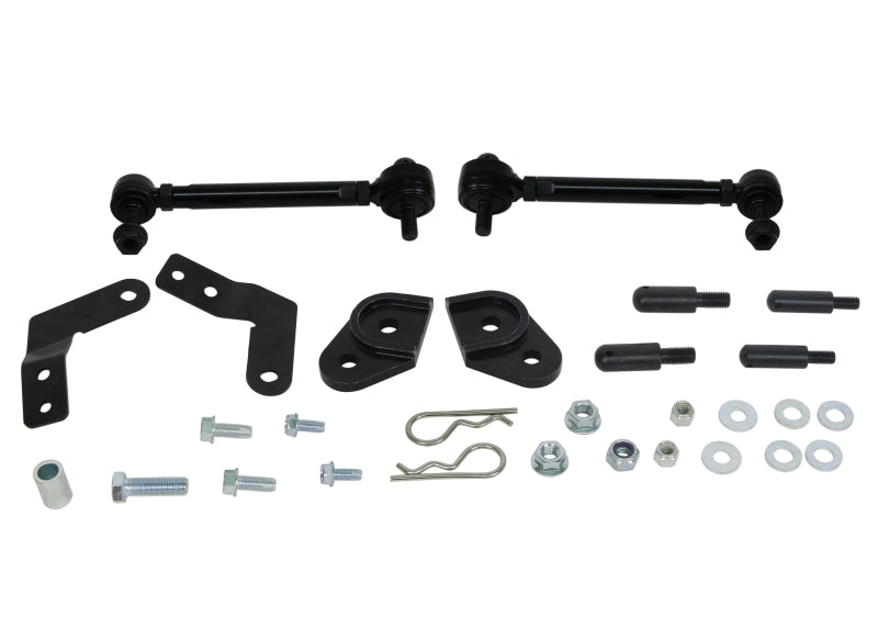 WL Sway Bar Links - Whiteline 18-19 Jeep Wrangler Front Sway Bar Link Kit