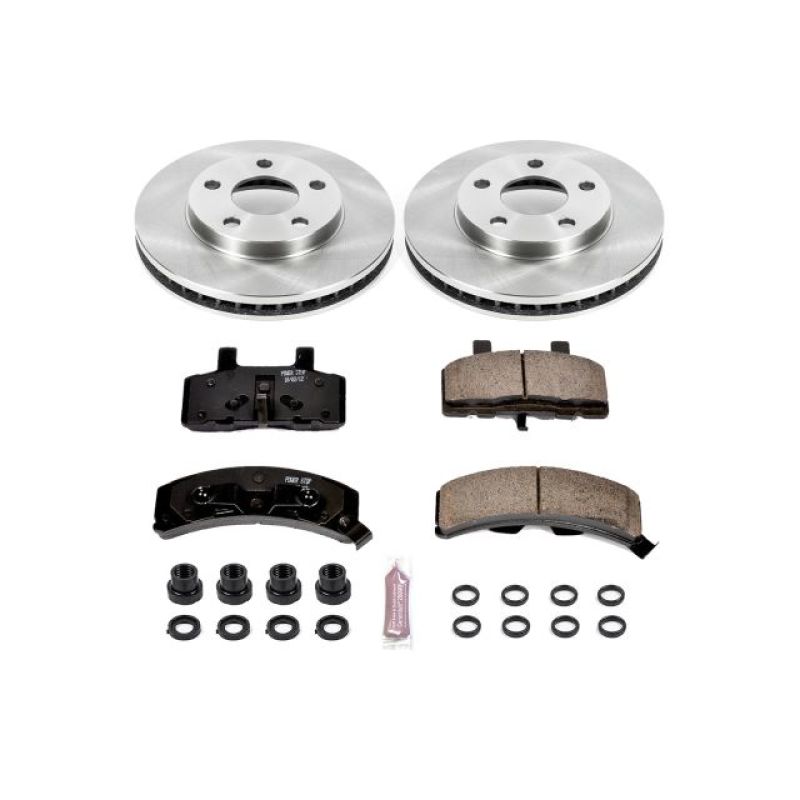PSB Autospecialty Kit - Power Stop 91-93 Cadillac Commercial Chassis Front Autospecialty Brake Kit