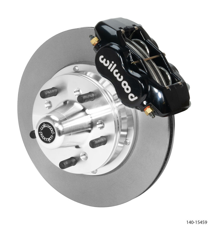 WIL Dynalite Brake Kit - Wilwood Forged Dynalite Front Kit 11.00in Rotor 5x4.00in BC 65-72 Plymouth Dart / Duster