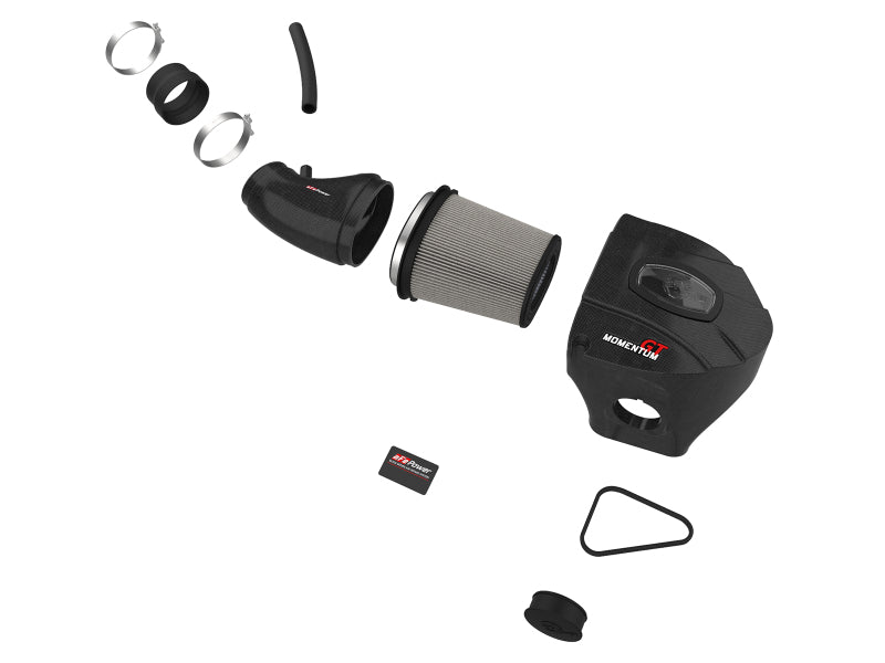 AFE Black Series Carbon Fiber Cold Air Intakes - aFe Black Series Carbon Fiber CAIS w/PDS Filter 11-19 Dodge Challenger/Charger SRT8 V8-6.4L