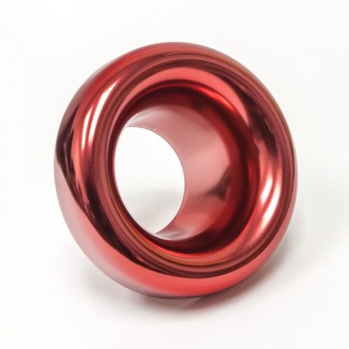 BX Velocity Stacks - BLOX Racing 3.0in Velocity Stack Aluminum Anodized Red 6in OD