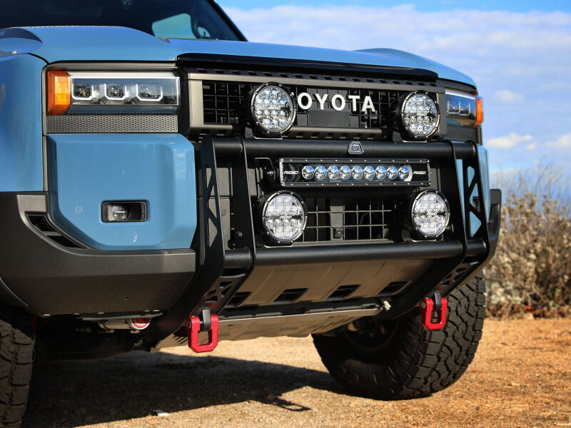 AFE Bumpers - aFe 2024+ Toyota Land Cruiser (J250) L4 2.4L Terra Guard Bull Bar w/ RIGID Lights