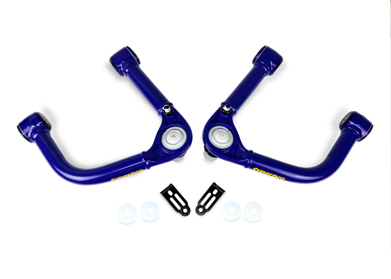 SPR Control Arms - Front - SuperPro 22-23 Toyota Tundra Fixed Offset Front Upper Control Arm Set