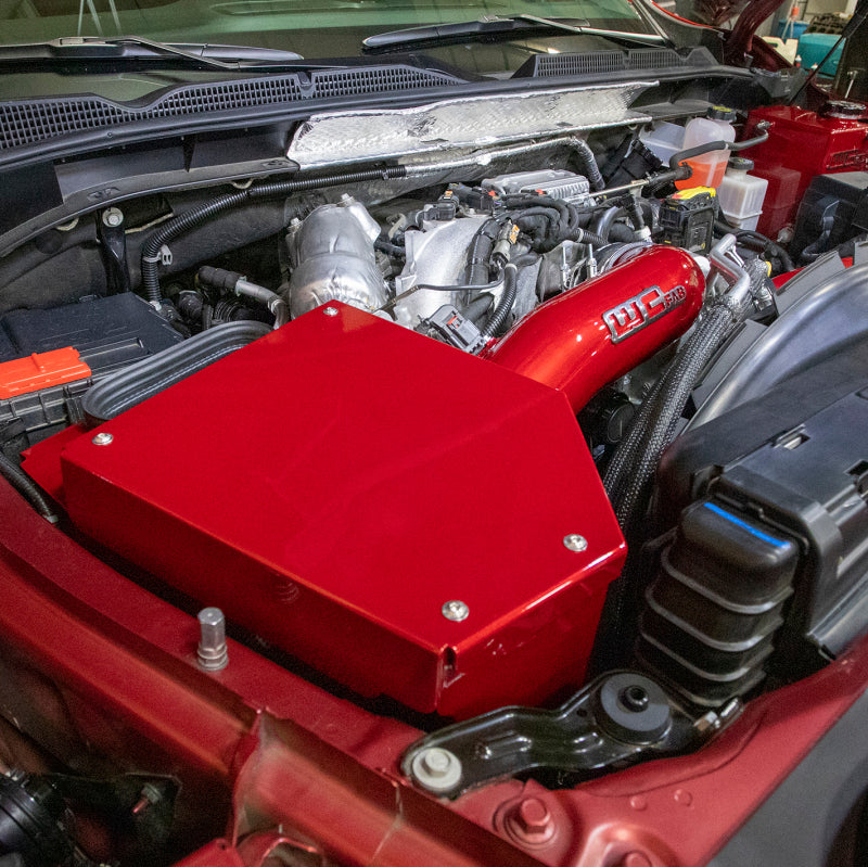 WCF Intake Kit - Wehrli 20-24 Chevrolet 6.6L L5P Duramax 4in Intake Kit - Chevy Orange