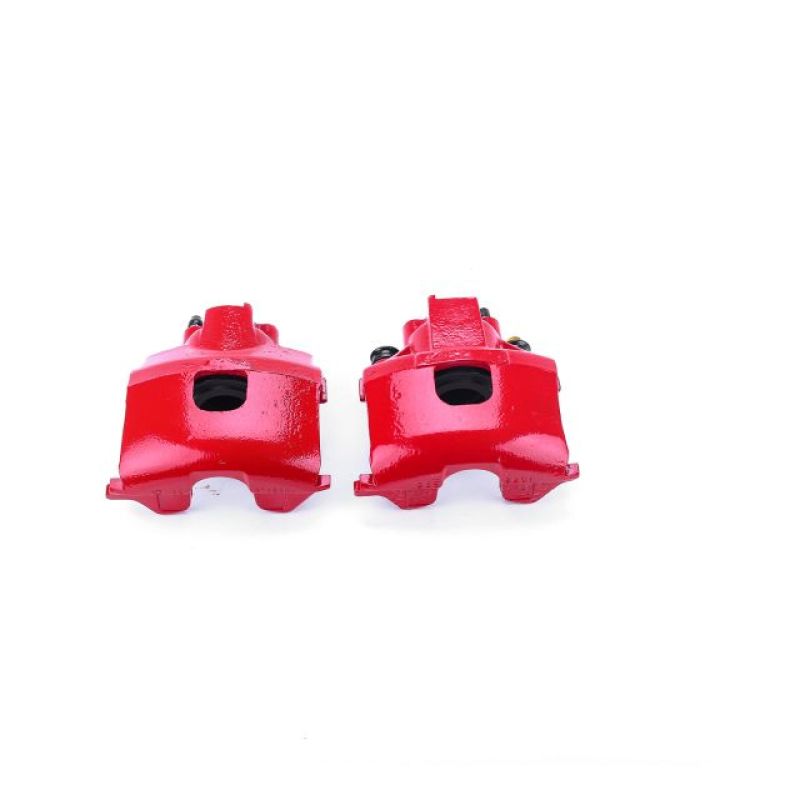 PSB Red Calipers - Power Stop 99-04 Chrysler 300M Front Red Calipers w/o Brackets - Pair