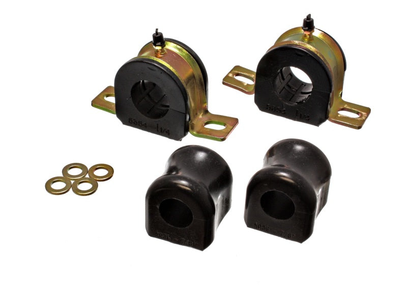 ES Sway Bar Bushings - Black - Energy Suspension 91-93 GM Syclone/Typhoon 4WD Black 32mm Fr Sway Bar Bushing Set