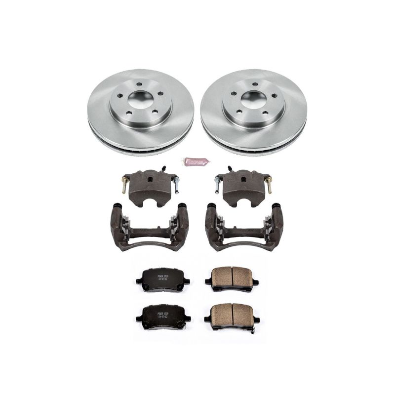 PSB Autospecialty Kit w/Cals - Power Stop 08-11 Chevrolet HHR Front Autospecialty Brake Kit w/Calipers