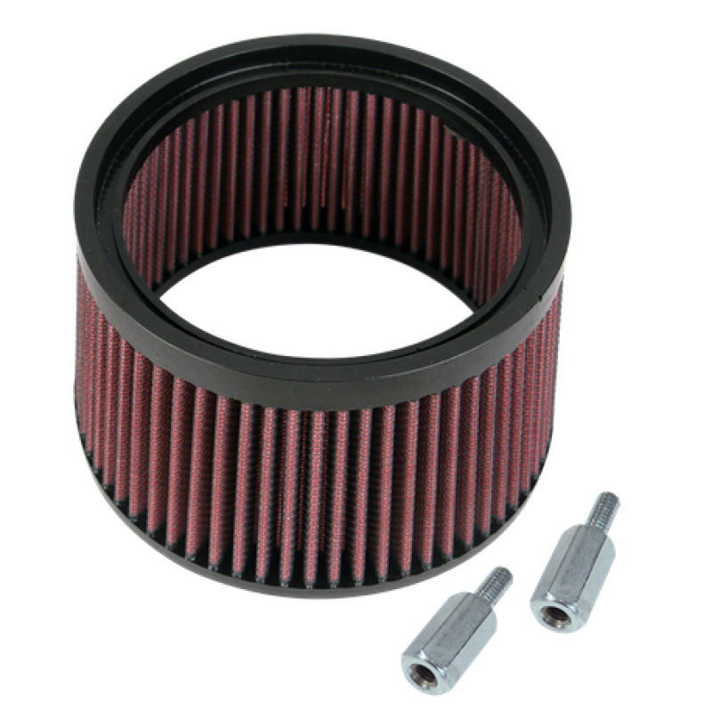 SSC Air Filters - S&S Cycle 1in Taller Pleated Stealth Air Filter Kit