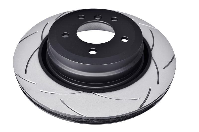 DBA Street Slotted Rotors - DBA 06-15 BMW 330i E90 Sedan RWD Rear Street Series Slotted Brake Rotor