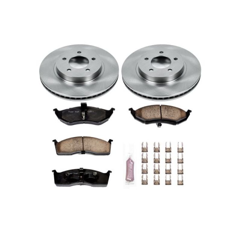 PSB Autospecialty Kit - Power Stop 99-04 Chrysler 300M Front Autospecialty Brake Kit
