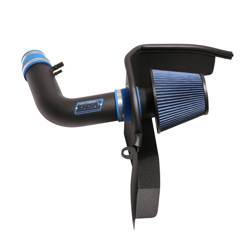 BBK Cold Air Intake Kit - BBK 2015-16 Mustang 3.7L Cold Air Induction System (Blackout)
