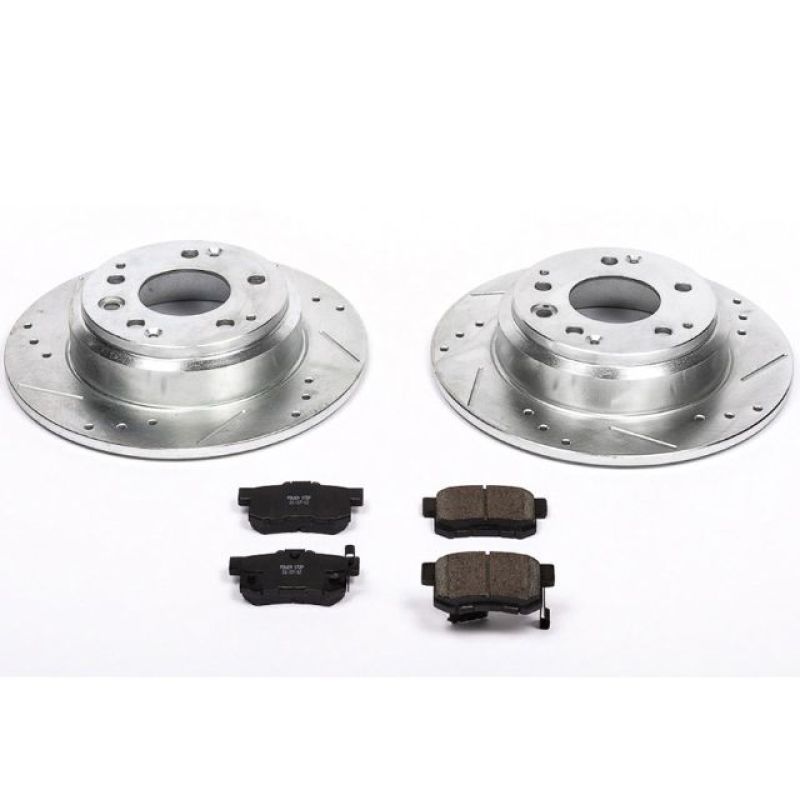 PSB Z23 Evolution Kit - Power Stop 96-98 Acura RL Rear Z23 Evolution Sport Brake Kit
