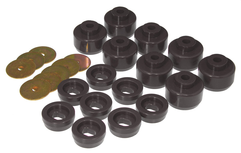 PRO Body/Subframe Bush - Blk - Prothane 99-07 Chevy Silverado Canadian Model Body Mount - Black