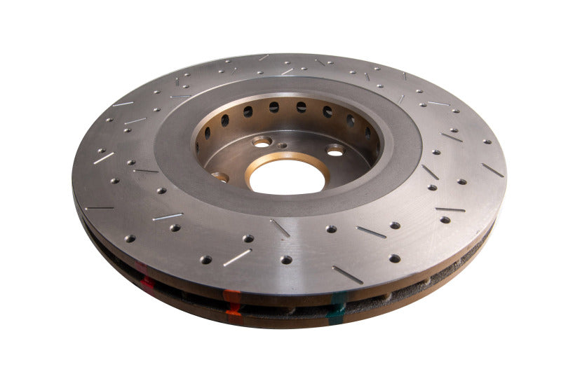 DBA 4000 Slot&Drill Rotors - DBA 04-06 Lexus RX330 Front 4000 Series Drilled & Slotted Rotor