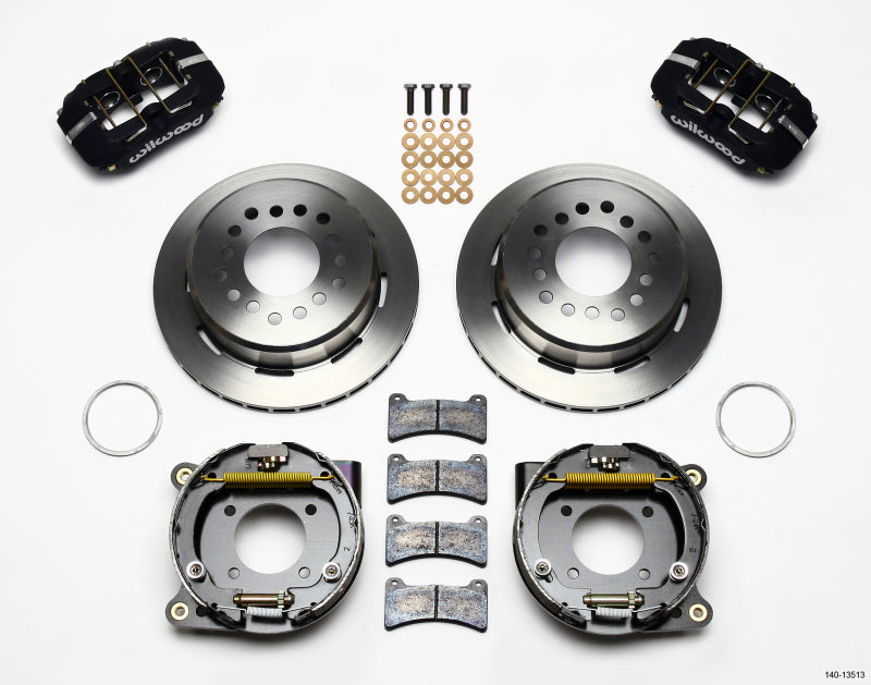 WIL Dynapro Brake Kit - Wilwood Dynapro Low-Profile 11.00in P-Brake Kit BOP Axle 2.75in Bearing 2.75 Offset