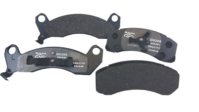 BAE Claw Brake Pads - Baer Brakes 1984 Ford Mustang Claw Brake Pads