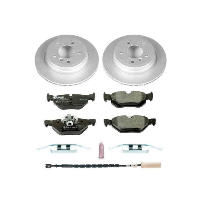 PSB Euro-Stop Kit - Power Stop 11-13 BMW 328i Rear Euro-Stop Brake Kit