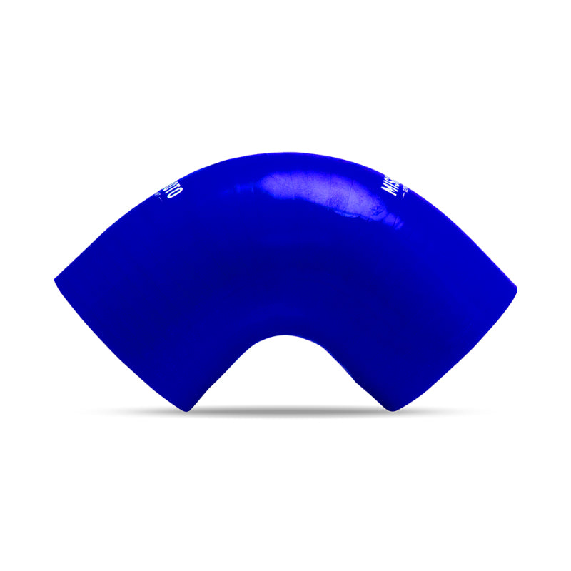 MM Couplers - 90 Deg - Mishimoto 2.5 Inch Blue 90 Degree Coupler
