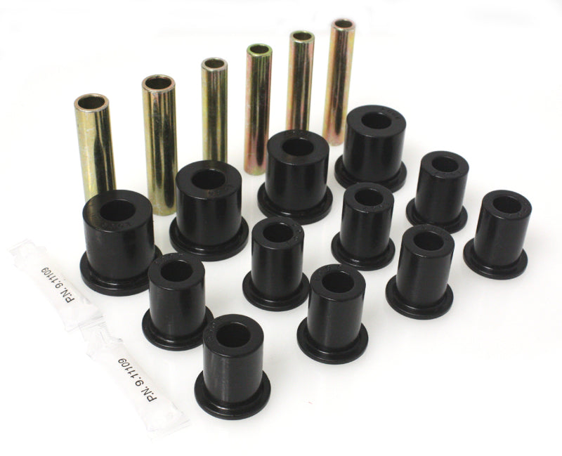 ES Spring/Shackle Bush - Black - Energy Suspension 71-87 Blazer/Denali XL/Suburban/Yukon XL / 71-87 1/2ton/3/4ton/1ton Black Front Le