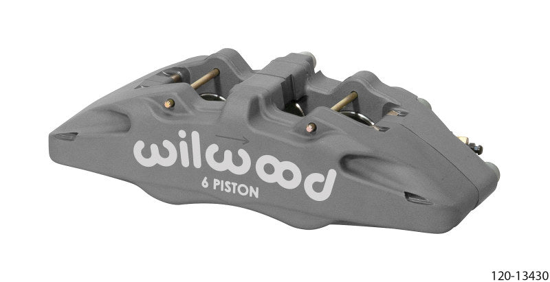 WIL Dynapro Caliper - Wilwood DynaPro DP6 Lug Mount Anodized Alum. Caliper 1.62in/1.38in/1.38in Piston .38in Rotor - Right