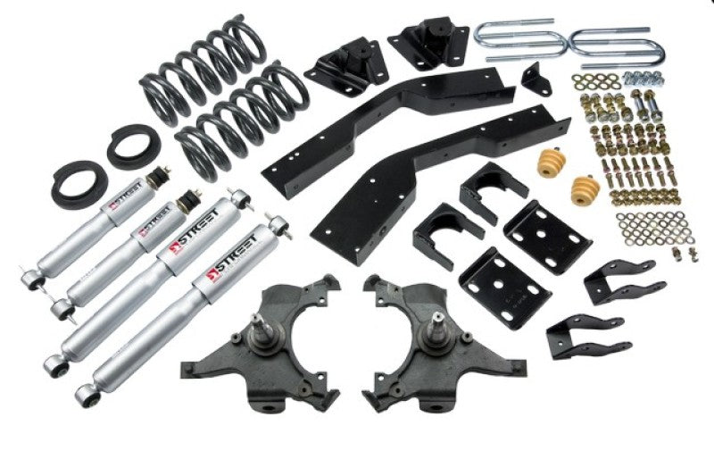 BT Lower Kit w SP Shocks - Belltech LOWERING KIT WITH SP SHOCKS