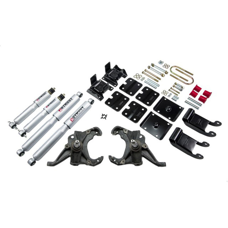 BT Lower Kit w SP Shocks - Belltech LOWERING KIT WITH SP SHOCKS