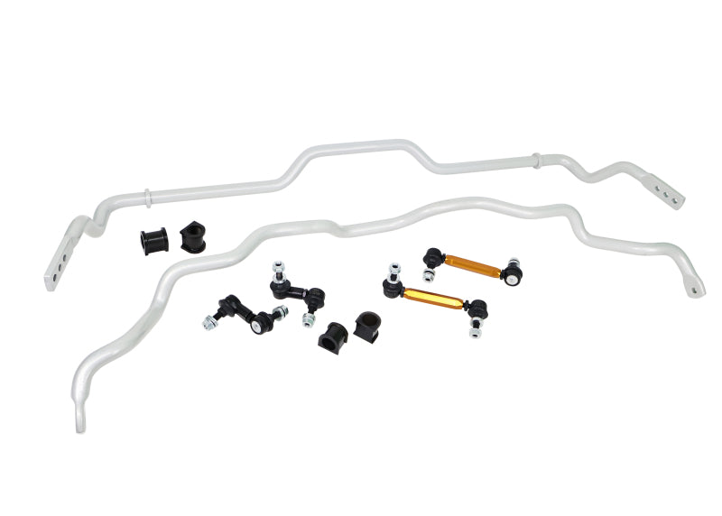 WL Sway Bars - Kits - Whiteline 96-01 Mitsubishi Lancer Evolution IV/V/VI AWD Anti Sway Bar Front and Rear Vehicle Kit