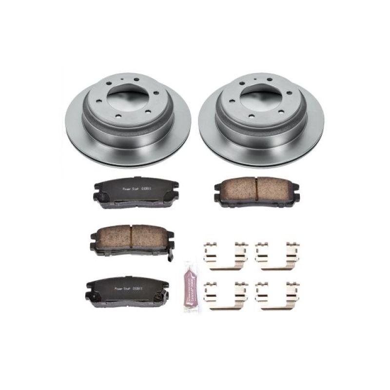 PSB Autospecialty Kit - Power Stop 96-99 Acura SLX Rear Autospecialty Brake Kit