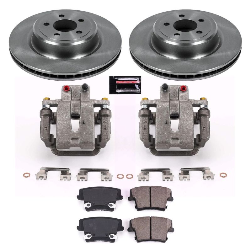 PSB Autospecialty Kit w/Cals - Power Stop 06-14 Dodge Charger Rear Autospecialty Brake Kit w/Calipers