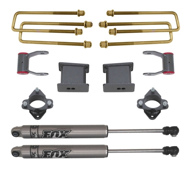 MXT Lift Kit - MaxTrac 07-16 GM C1500 2WD w/Cast Steel Susp. 4in Rear Lift Kit