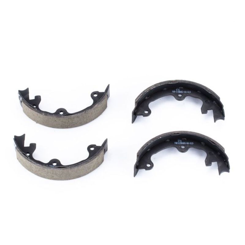 PSB Autospecialty Brake Shoes - Power Stop 65-82 Chevrolet Corvette Rear Autospecialty Parking Brake Shoes