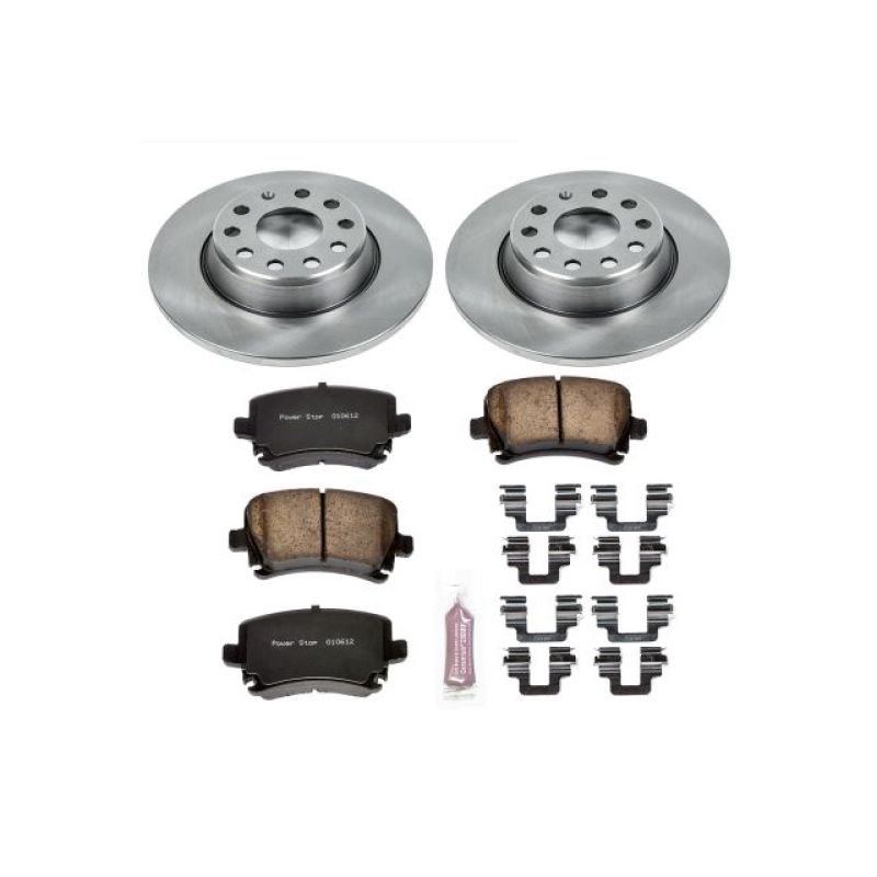 PSB Autospecialty Kit - Power Stop 06-09 Audi A3 Rear Autospecialty Brake Kit