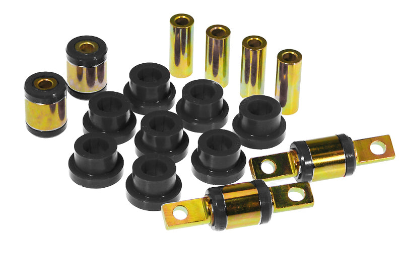 PRO Control Arm Bushings - Blk - Prothane 88-95 Honda Civic Rear Upper/Lower Control Arm Bushings - Black