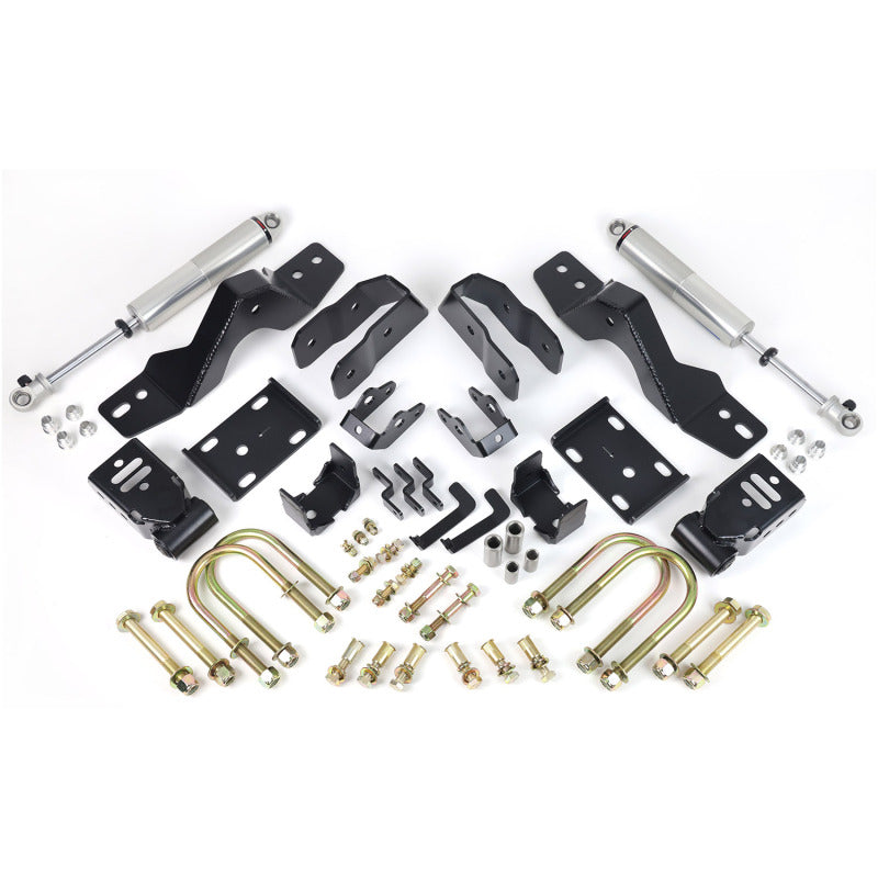 RID Lowering Kits - Ridetech 2019+ Chevrolet Silverado/ Sierra 1500 2WD/4WD Rear 4in Lowering Kit w/ HQ Shocks - Group B