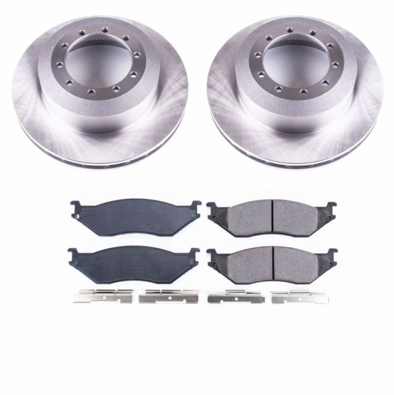 PSB Autospecialty Rotor - Power Stop 06-07 Ford F53 Rear Autospecialty Brake Kit